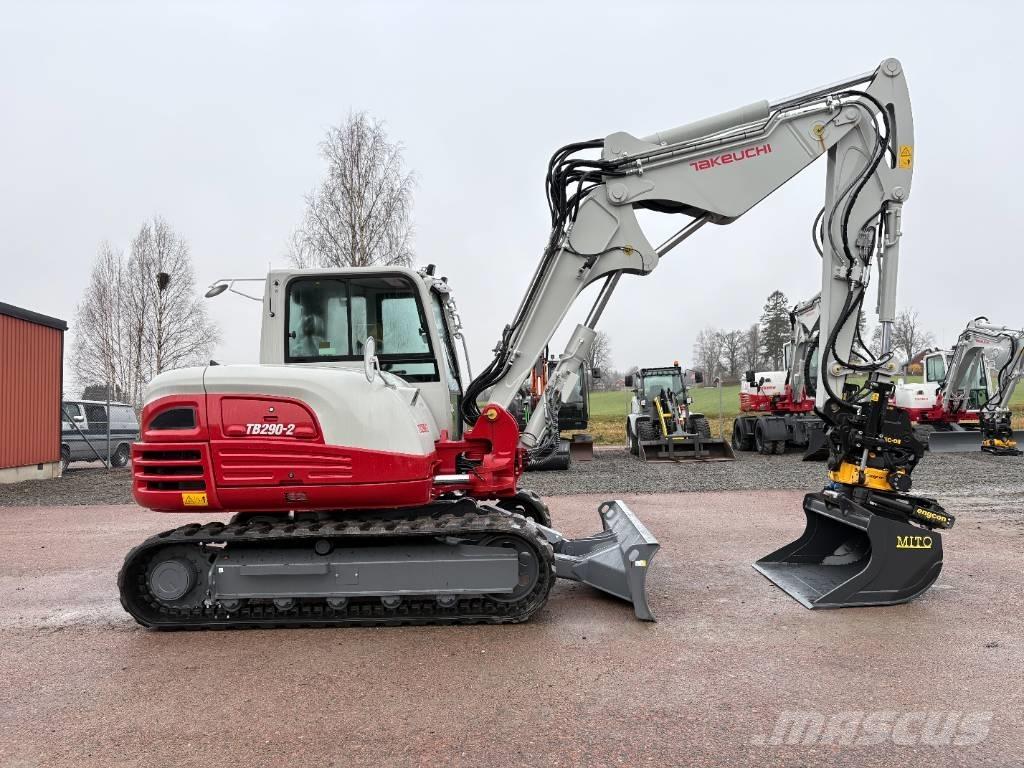 Takeuchi TB290 Vidutinės galios ekskavatoriai 7-12 t