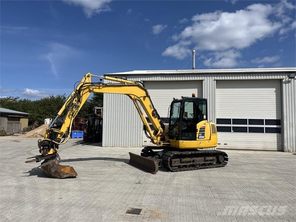Komatsu PC 80 MR Vidutinės galios ekskavatoriai 7-12 t