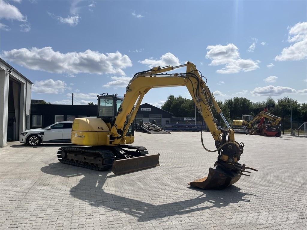 Komatsu PC 80 MR Vidutinės galios ekskavatoriai 7-12 t