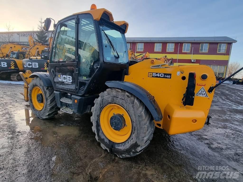 JCB 540-140 Hi-Viz Teleskopiniai krautuvai