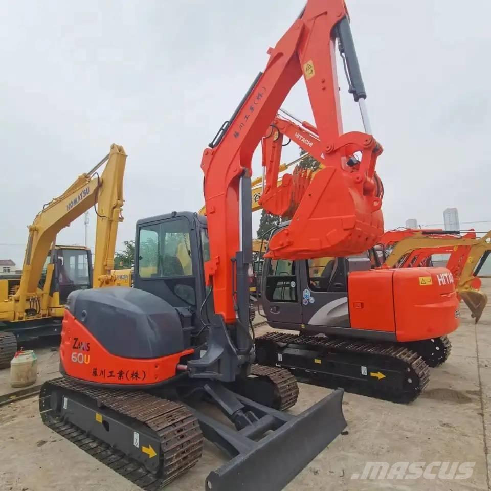 Hitachi ZX60U Mini ekskavatoriai < 7 t