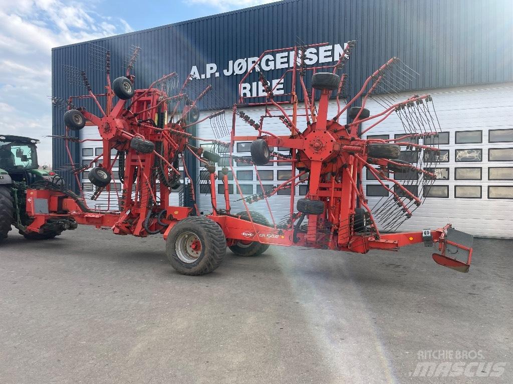 Kuhn GA 15021 Šieno grėbliai ir vartytuvai