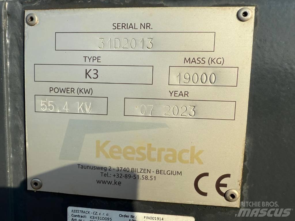 Keestrack K 3 Mobilūs sietai