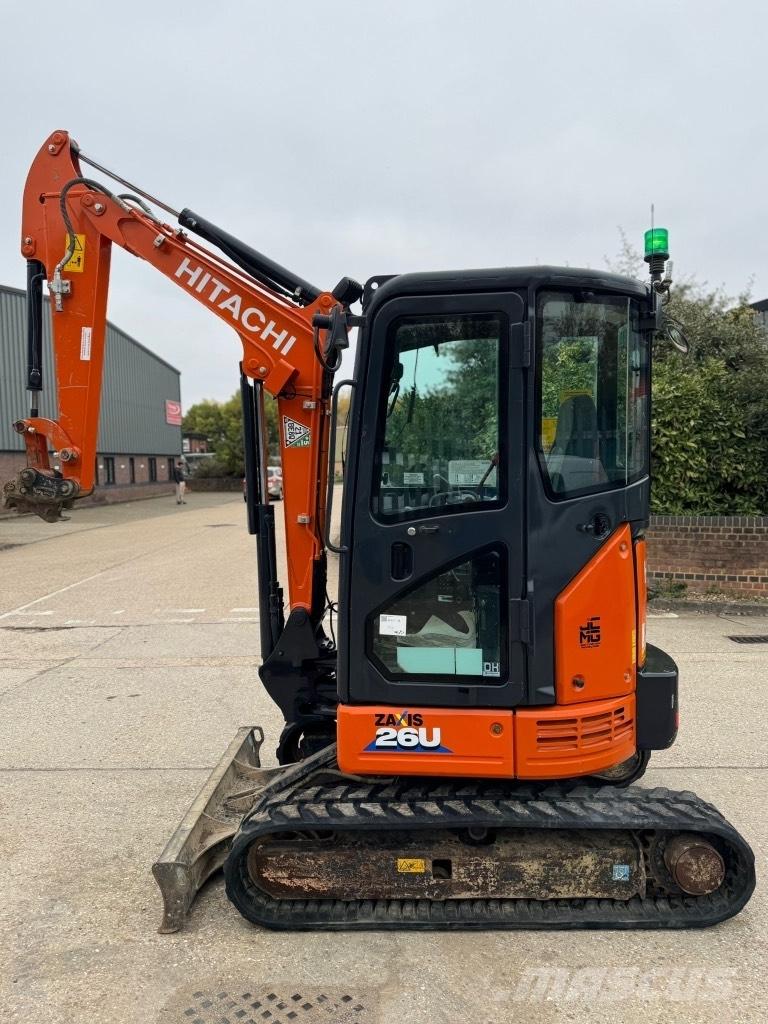 Hitachi zx26 Mini ekskavatoriai < 7 t