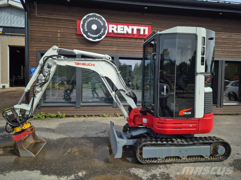 Takeuchi 23R Mini ekskavatoriai < 7 t