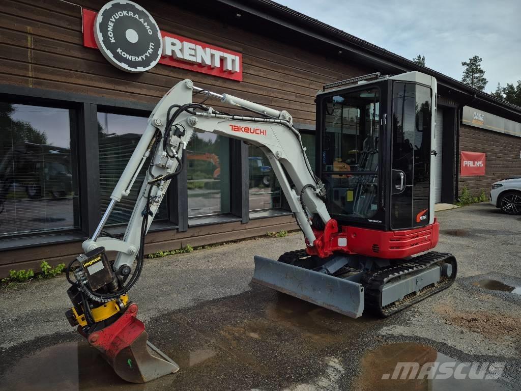 Takeuchi 23R Mini ekskavatoriai < 7 t