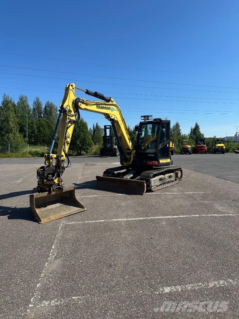 Yanmar SV 100-2 Vidutinės galios ekskavatoriai 7-12 t