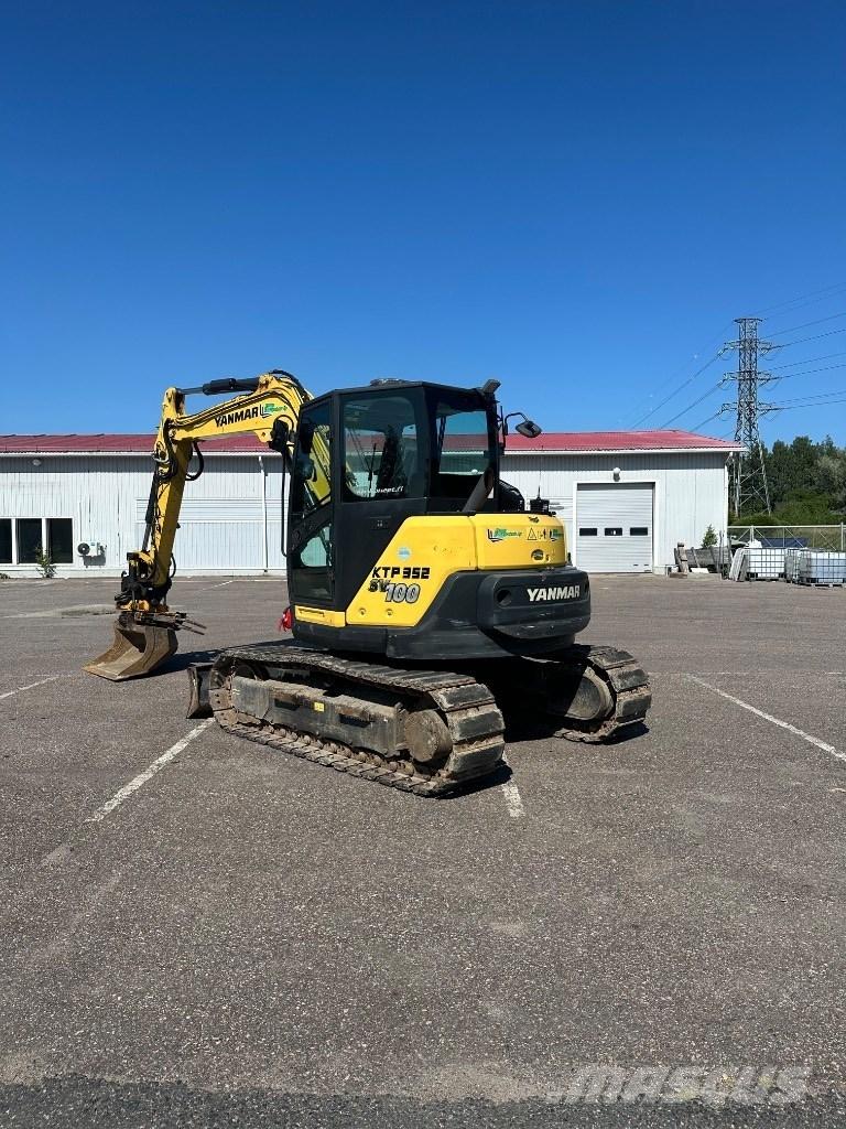 Yanmar SV 100-2 Vidutinės galios ekskavatoriai 7-12 t