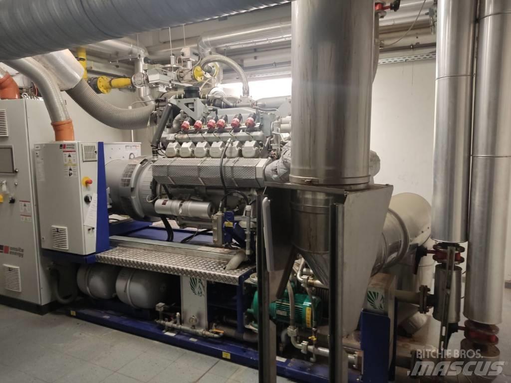 MTU 12V400 GS Dujų generatoriai