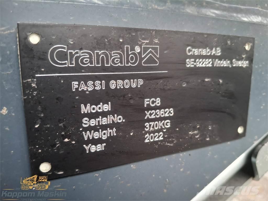 Cranab Fc 8 Medienos transportavimo mašinų kranai