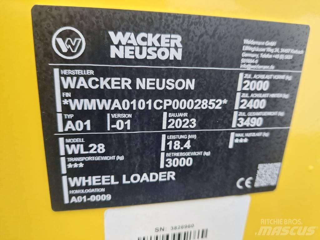 Wacker Neuson WL28 Naudoti ratiniai krautuvai