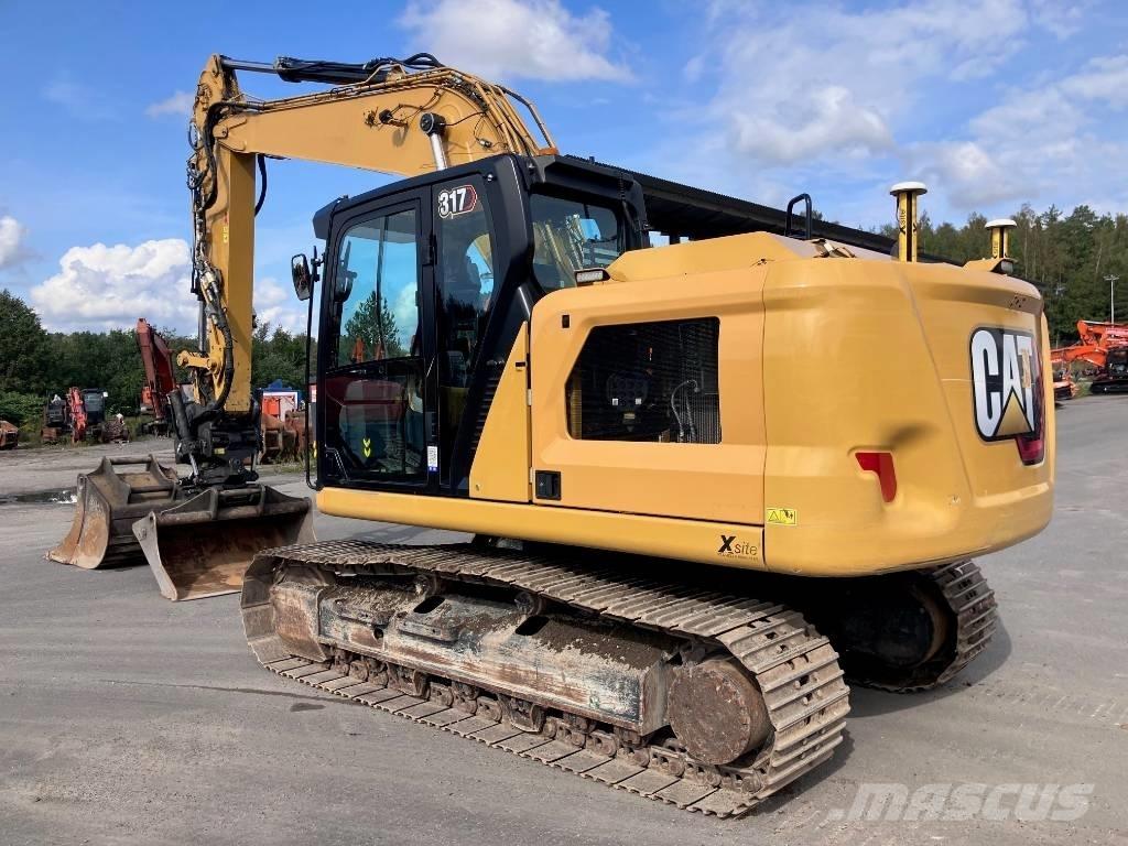 CAT 317 Vikšriniai ekskavatoriai