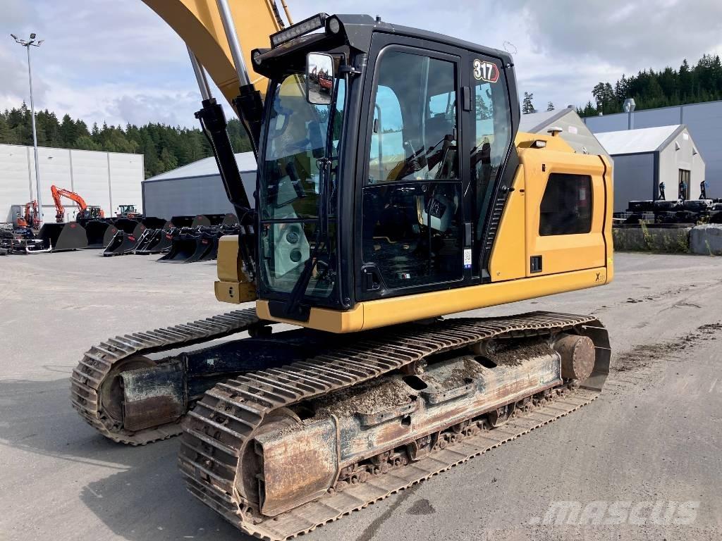 CAT 317 Vikšriniai ekskavatoriai