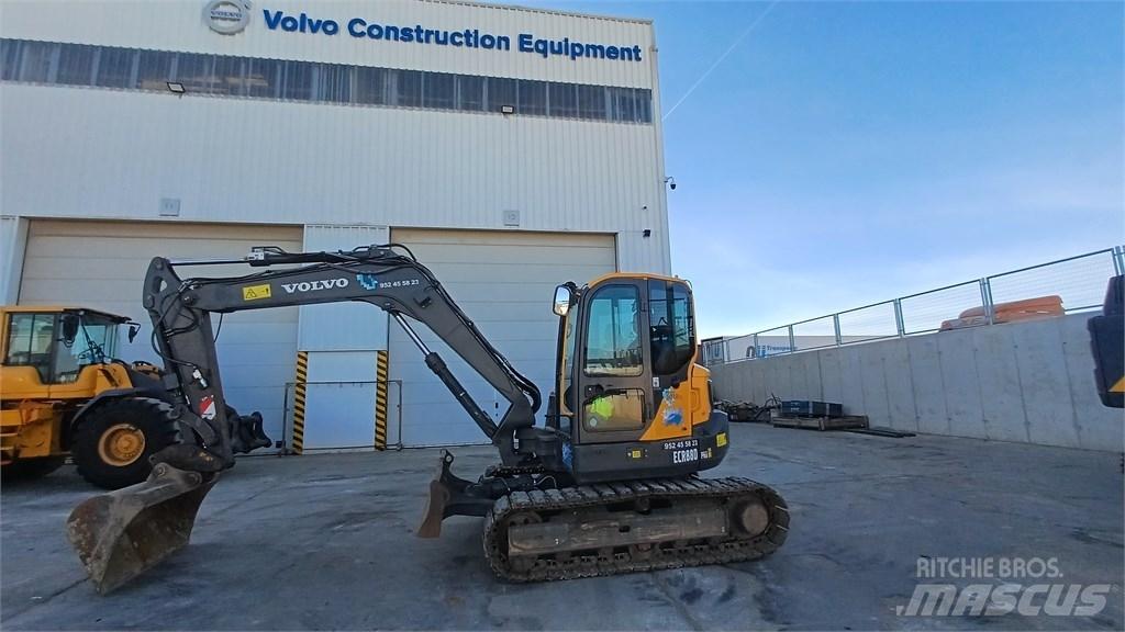 Volvo ECR 88 D Mini ekskavatoriai < 7 t