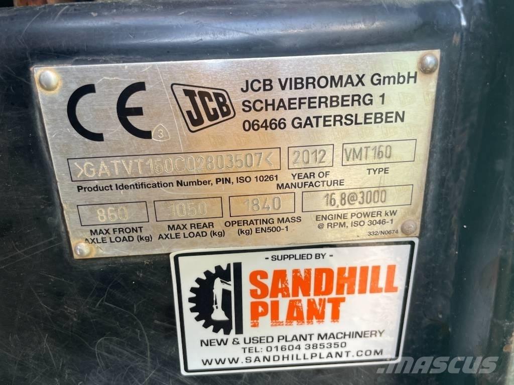 JCB VMT 160-80 Porinių būgnų volai