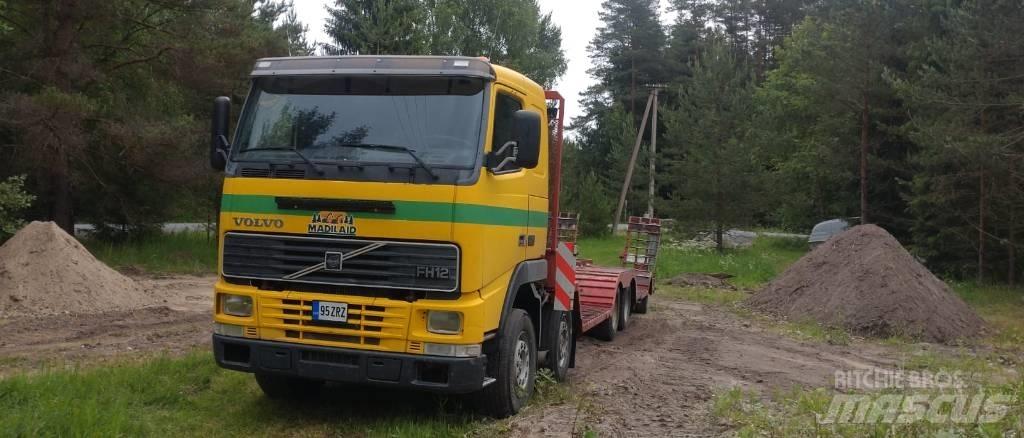 Volvo FH 12 Miško mašinų transportavimo sunkvežimiai