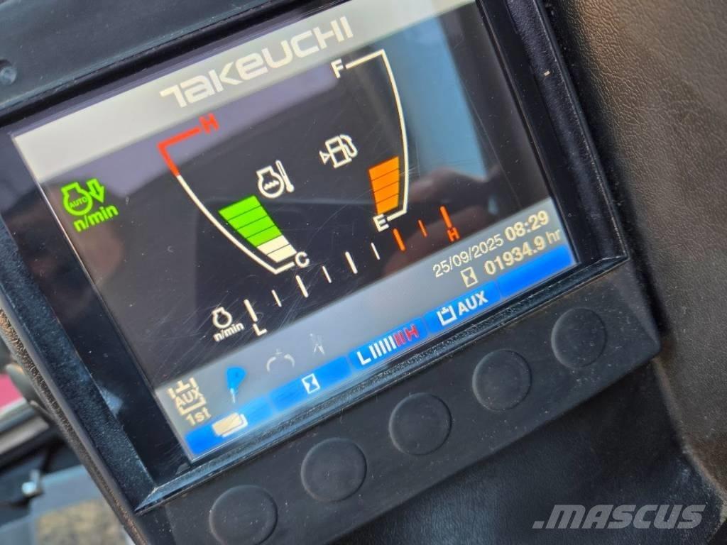 Takeuchi TB230 + HS03 Mini ekskavatoriai < 7 t