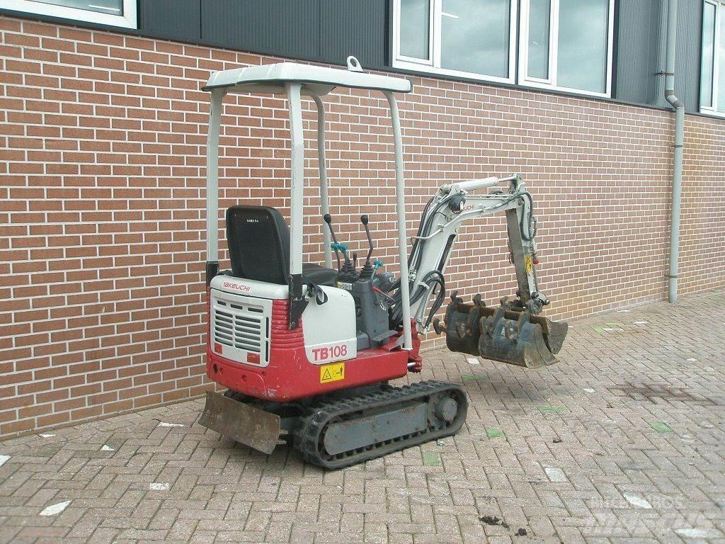 Takeuchi TB108 Mini ekskavatoriai < 7 t