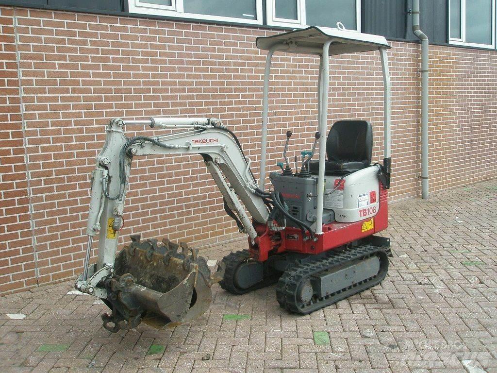 Takeuchi TB108 Mini ekskavatoriai < 7 t