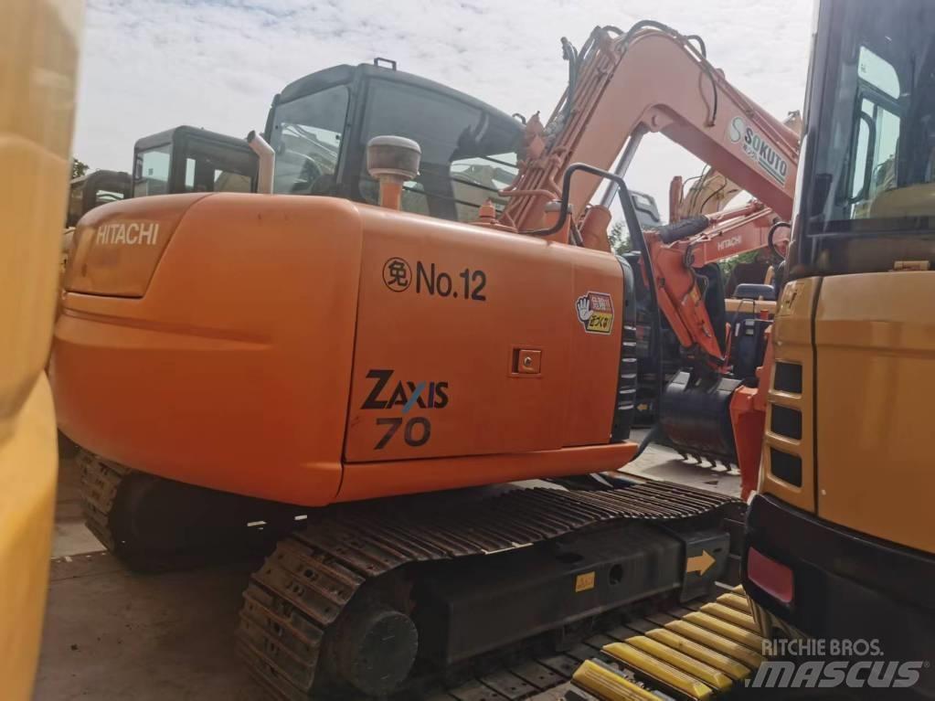 Hitachi ZX 70 Mini ekskavatoriai < 7 t