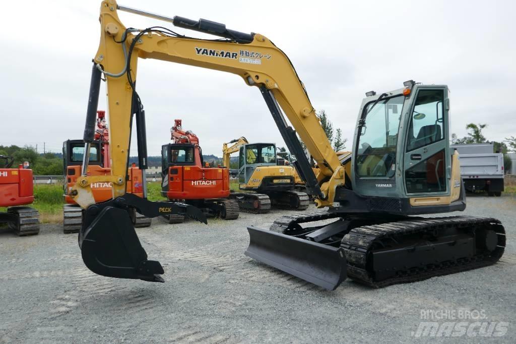 Yanmar SV 100-1 Vikšriniai ekskavatoriai