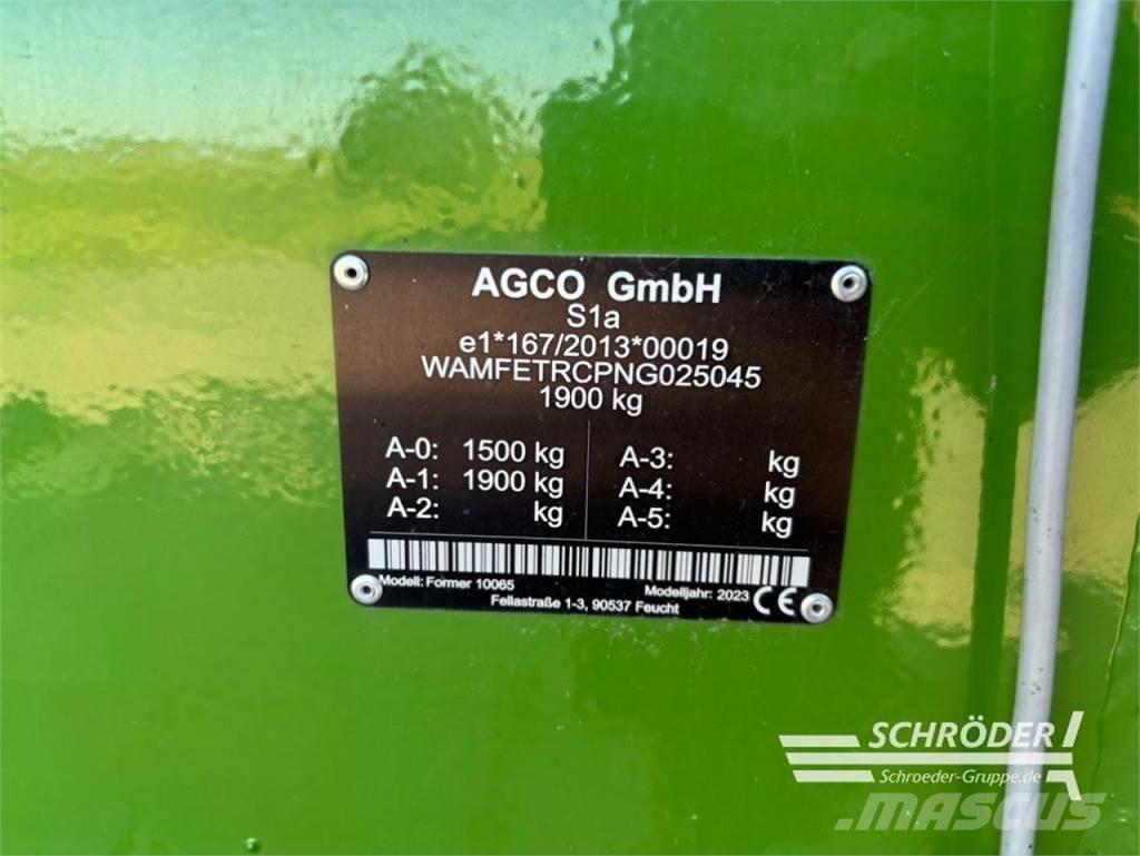Fendt FORMER 10065 Pradalges formuojantys padargai