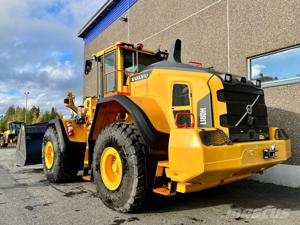 Volvo L 180 H Naudoti ratiniai krautuvai