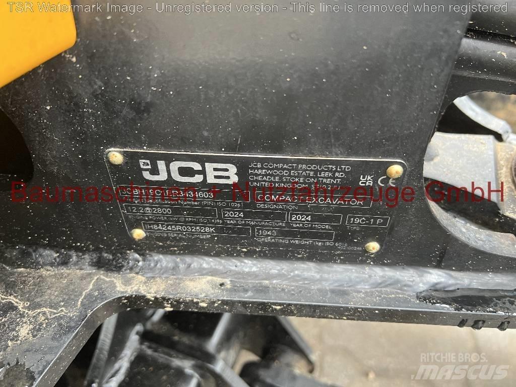JCB 19C -Demo- Mini ekskavatoriai < 7 t