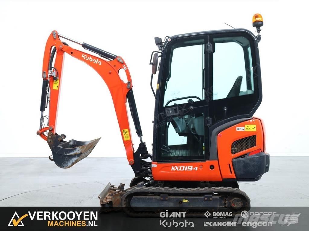 Kubota KX019-4 Mini ekskavatoriai < 7 t