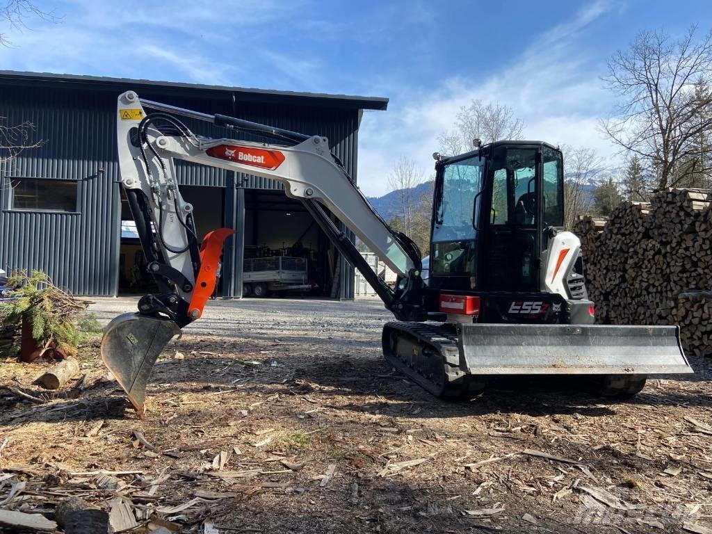 Bobcat E 55 Z Mini ekskavatoriai < 7 t