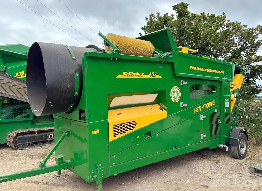 McCloskey 407R Mobilūs sietai