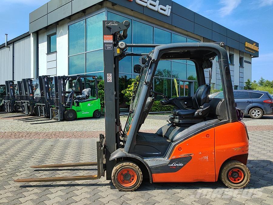 Linde H16T-01 LPG (dujiniai) krautuvai