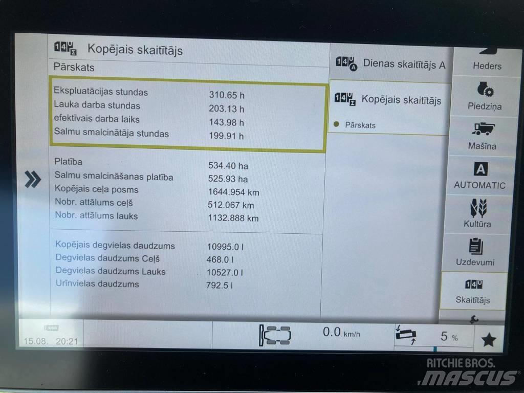 CLAAS Trion 730 Derliaus nuėmimo kombainai