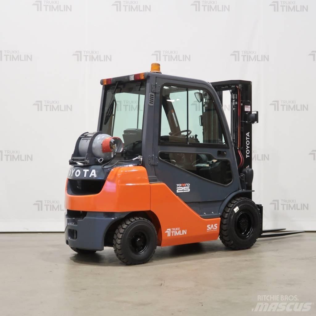Toyota 02-8FGF25 LPG (dujiniai) krautuvai