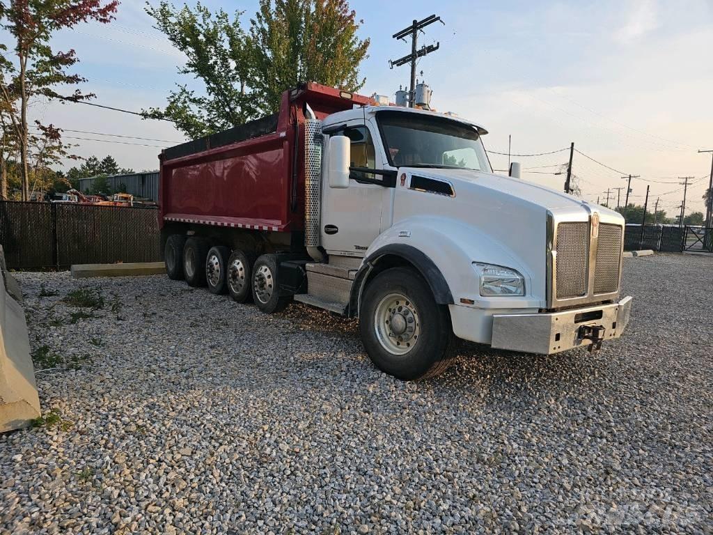 Kenworth T 880 Savivarčių priekabų vilkikai