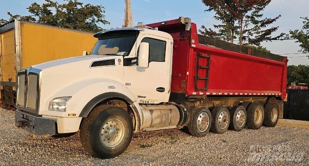 Kenworth T 880 Savivarčių priekabų vilkikai