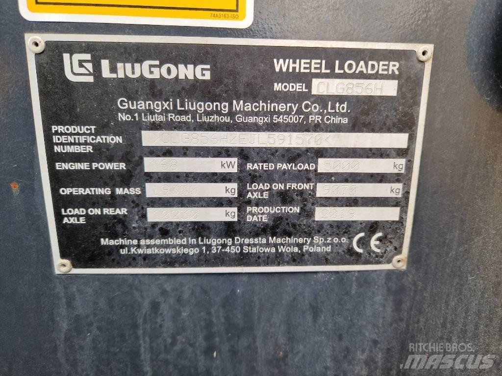 LiuGong 856H Naudoti ratiniai krautuvai