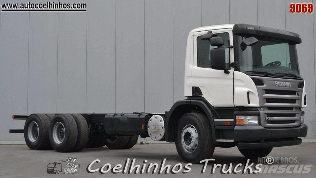 Scania P 380  6x4 Važiuoklė su kabina