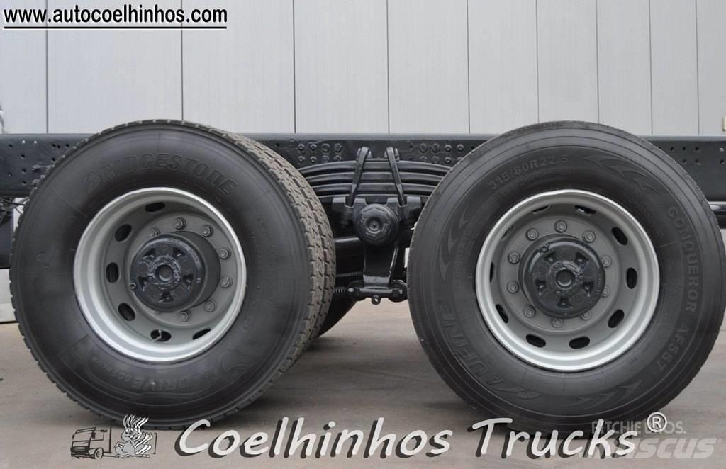 Scania P 380  6x4 Važiuoklė su kabina