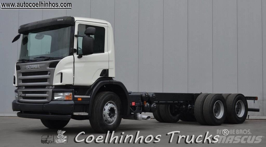 Scania P 380  6x4 Važiuoklė su kabina