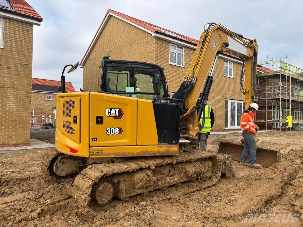 CAT 308 R Vidutinės galios ekskavatoriai 7-12 t