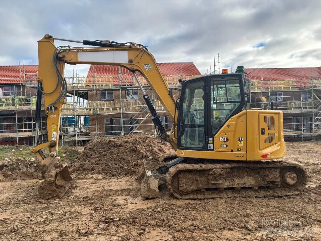 CAT 308 R Vidutinės galios ekskavatoriai 7-12 t