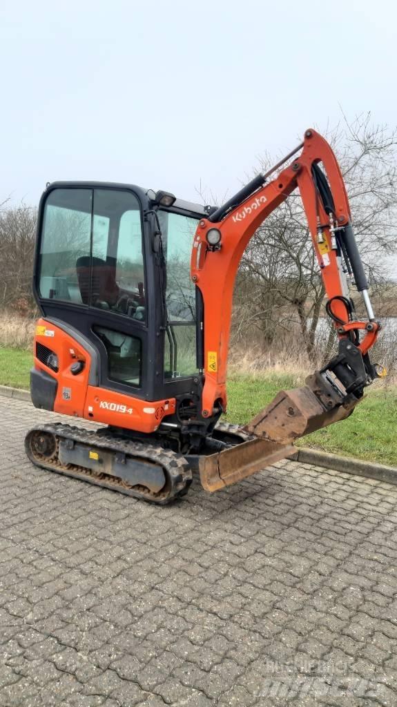 Kubota KX019-4 Mini ekskavatoriai < 7 t