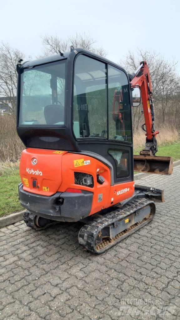 Kubota KX019-4 Mini ekskavatoriai < 7 t