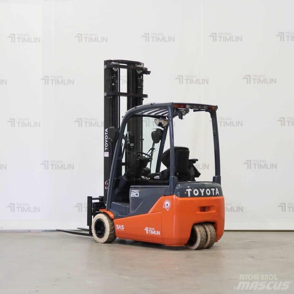 Toyota 8FBE20T Elektriniai šakiniai krautuvai
