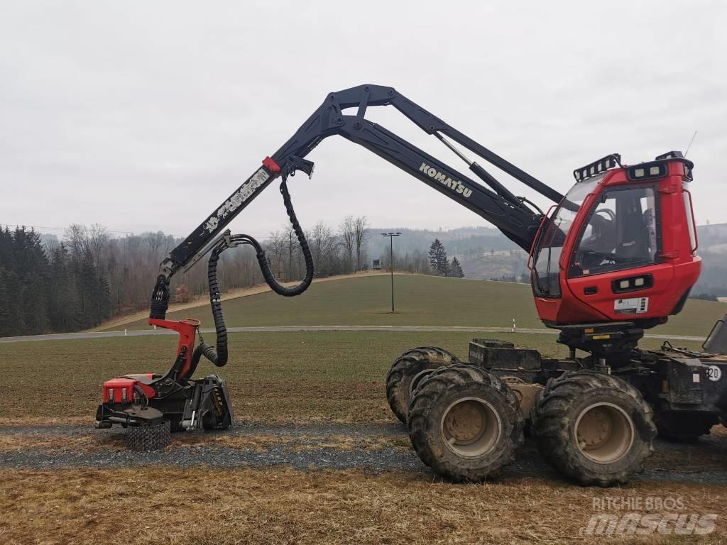 Komatsu 931 XC Miško technika (Harvesteriai)