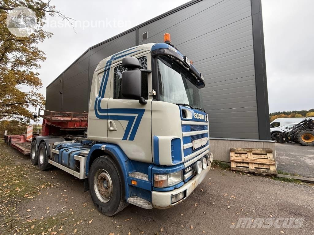 Scania R 144 GB Sunkvežimiai su keliamuoju kabliu