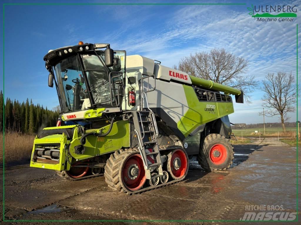 CLAAS Lexion 8700 TT Derliaus nuėmimo kombainai