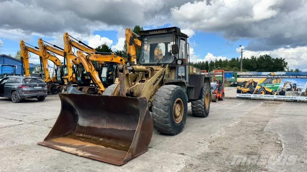 Hanomag 50 E Naudoti ratiniai krautuvai