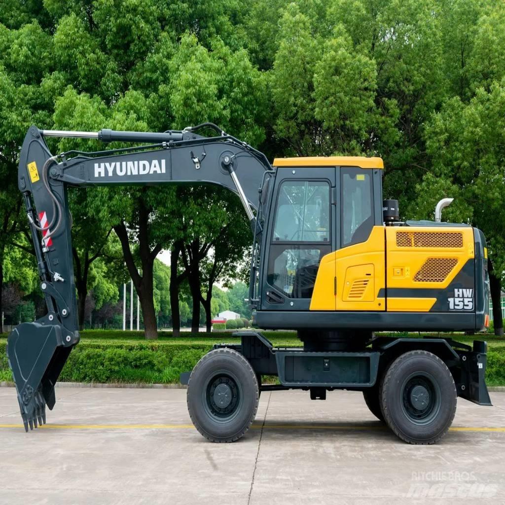 Hyundai HW155 Ratiniai ekskavatoriai